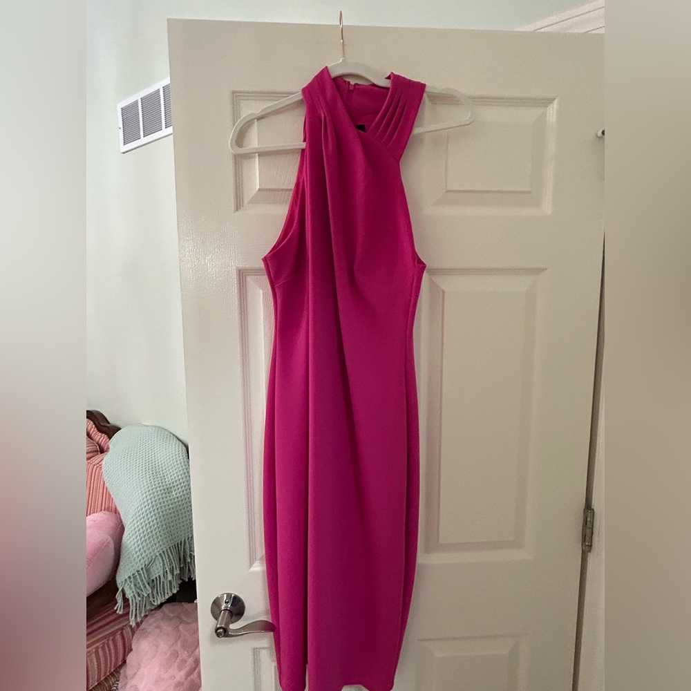 RACHEL Rachel Roy Pink Sleeveless Dress